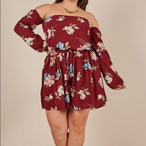 Floral romper